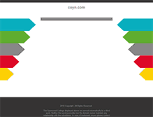 Tablet Screenshot of coyn.com